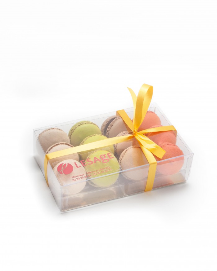 Coffret 12 mini macarons