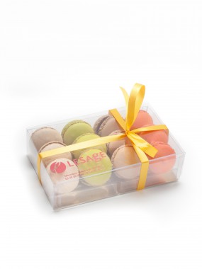 Coffret 12 mini macarons