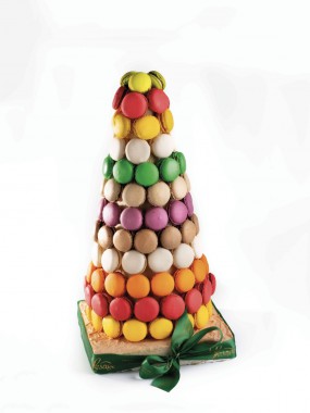 Cone macarons 120 pièces