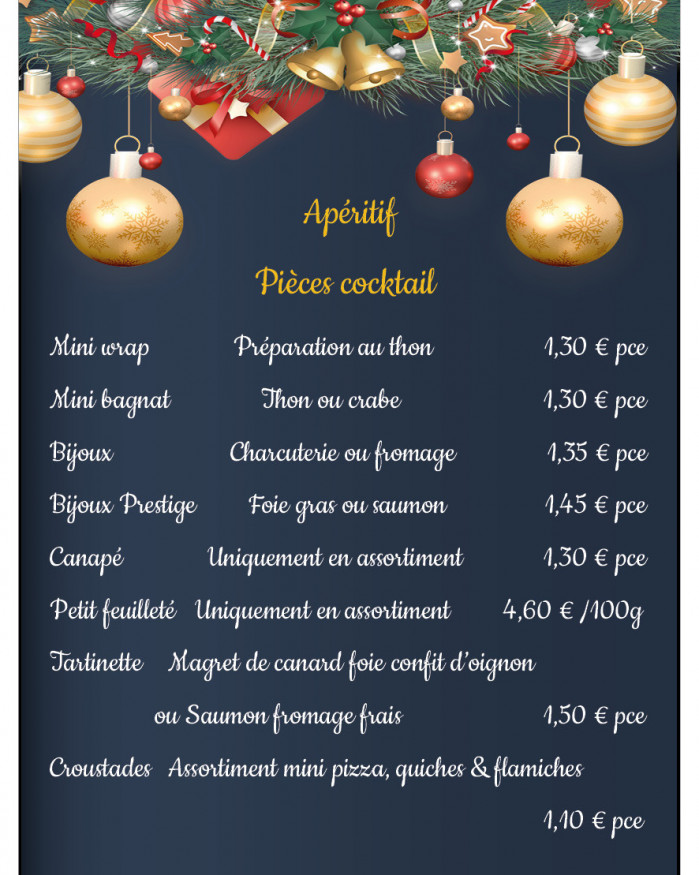 Dépliant Noël