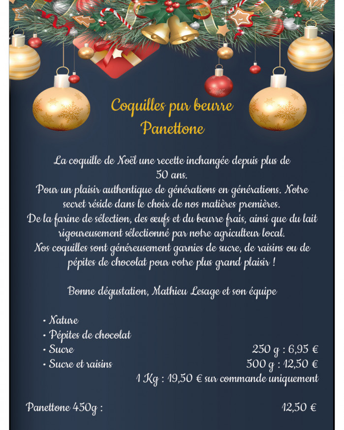 Dépliant Noël