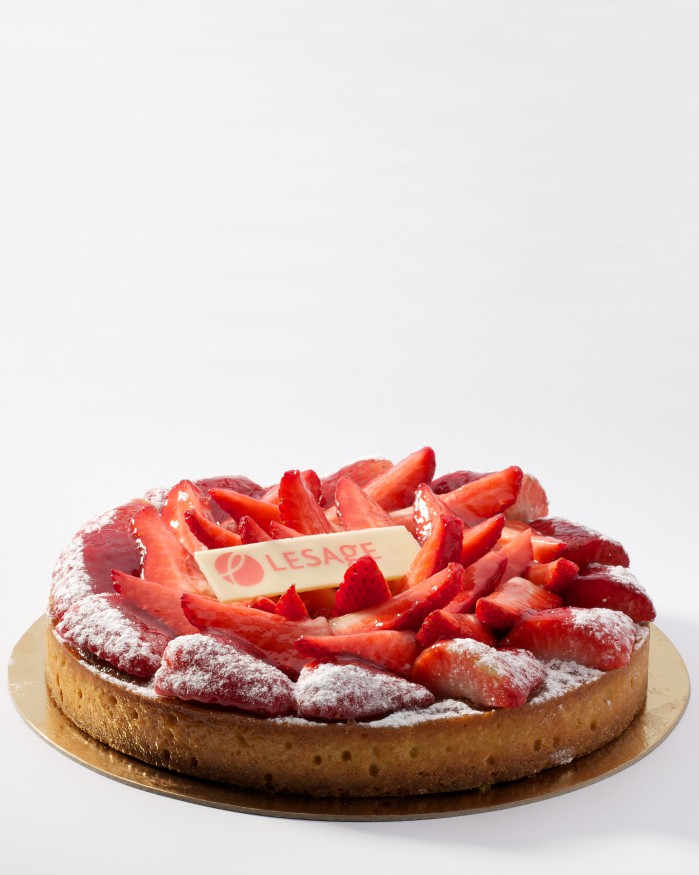 Frangipane fraises 4 Pers.