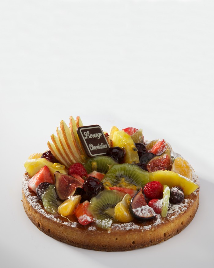 Frangipane fruits 4 Pers.